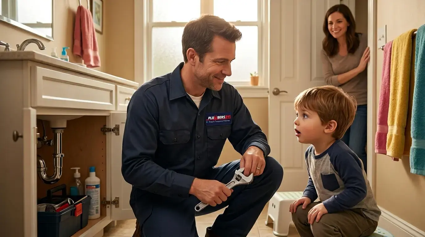 Licensed plumber at work in Palos Hills, IL